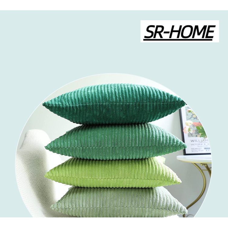 SRHOME Corduroy Pillow Cover Wayfair